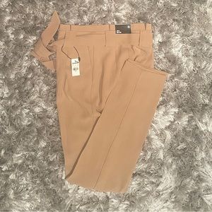 Express High Waisted Paperbag Ankle Pants 0L
